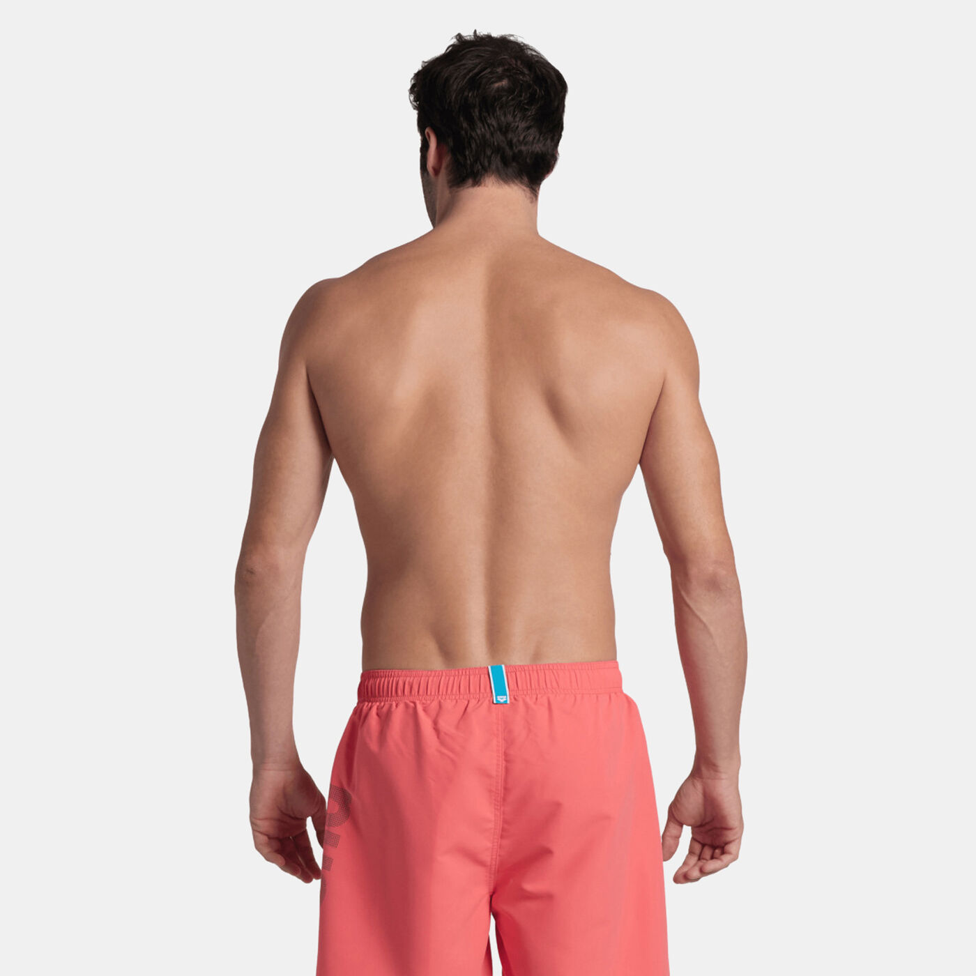 Men's Fundamentals Logo Boxer Swimming Shorts