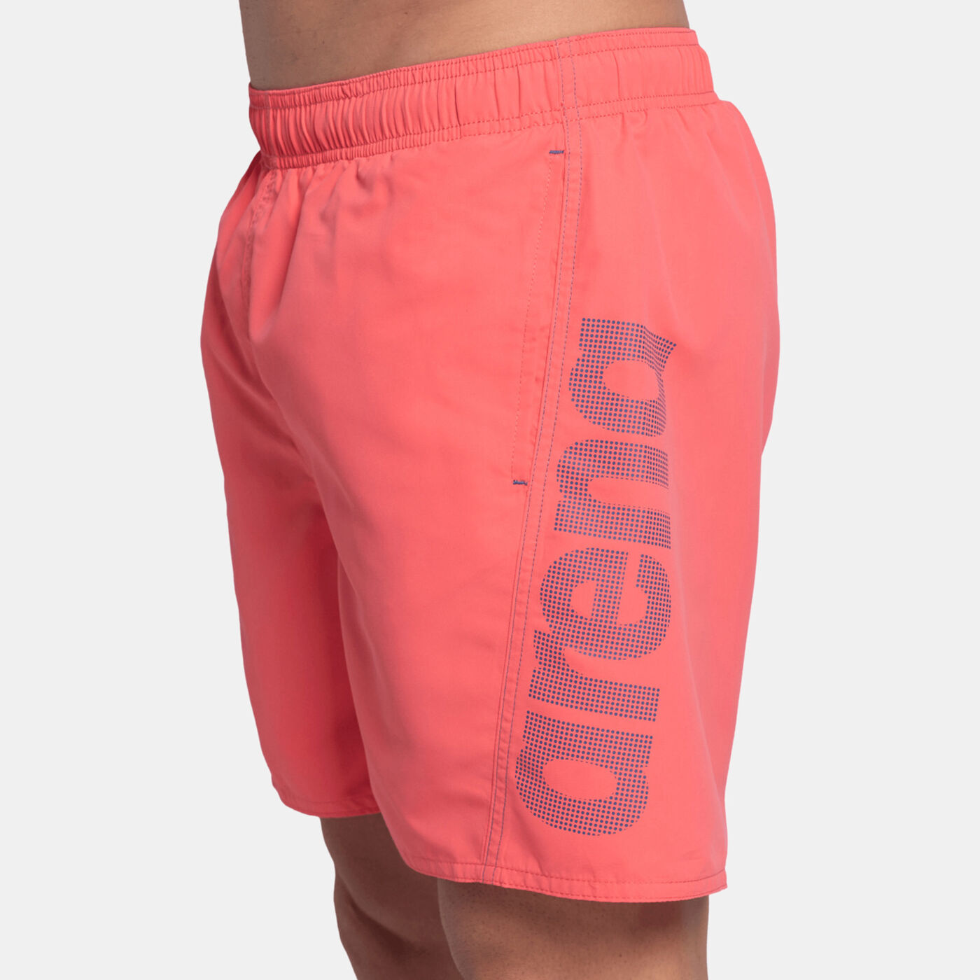 Men's Fundamentals Logo Boxer Swimming Shorts