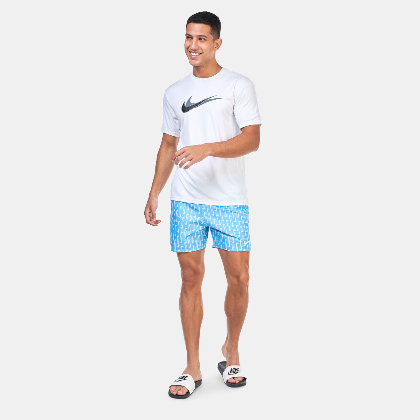 Men's Printed Volley Swimming Shorts