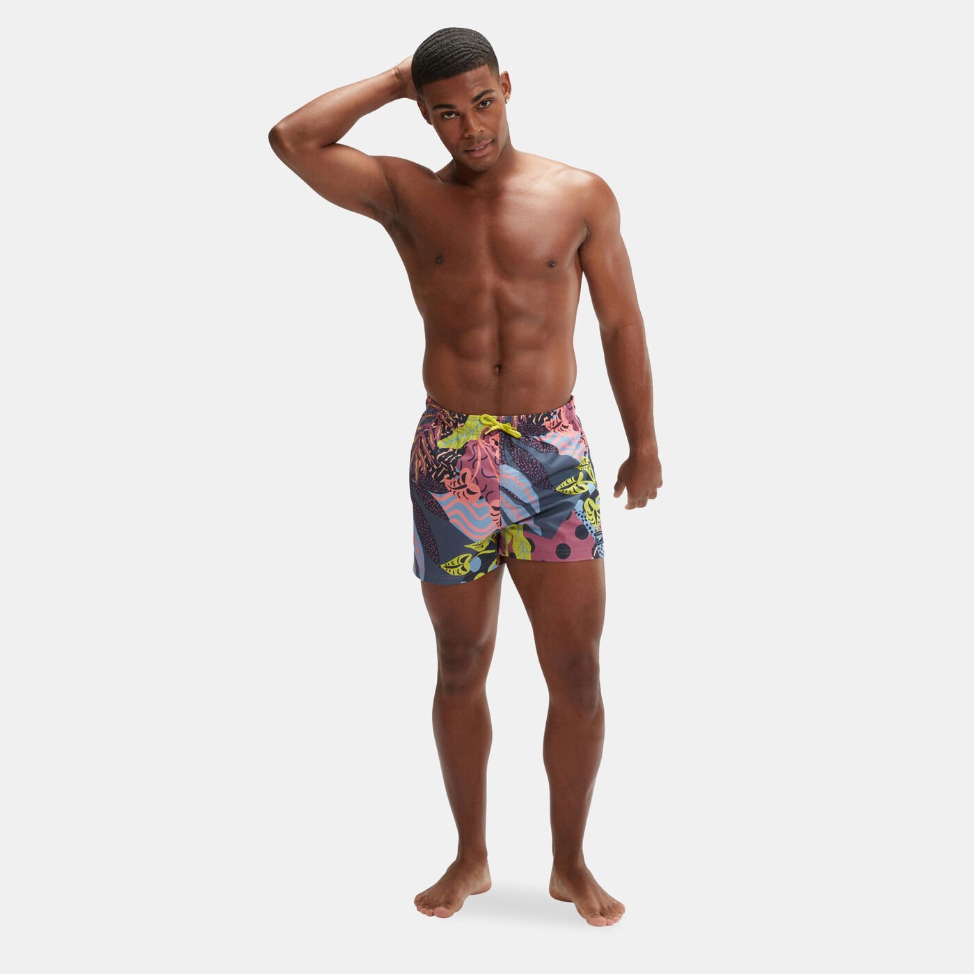 Men’s Digital Placement Leisure Swimming Shorts