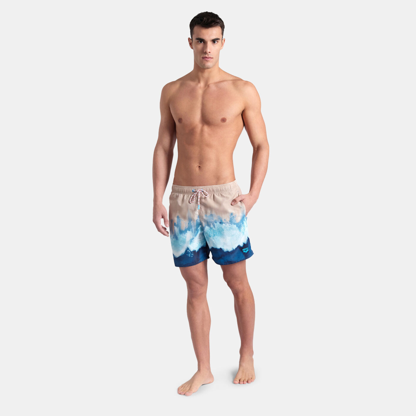 Men's Graphic Logo Swimming Shorts