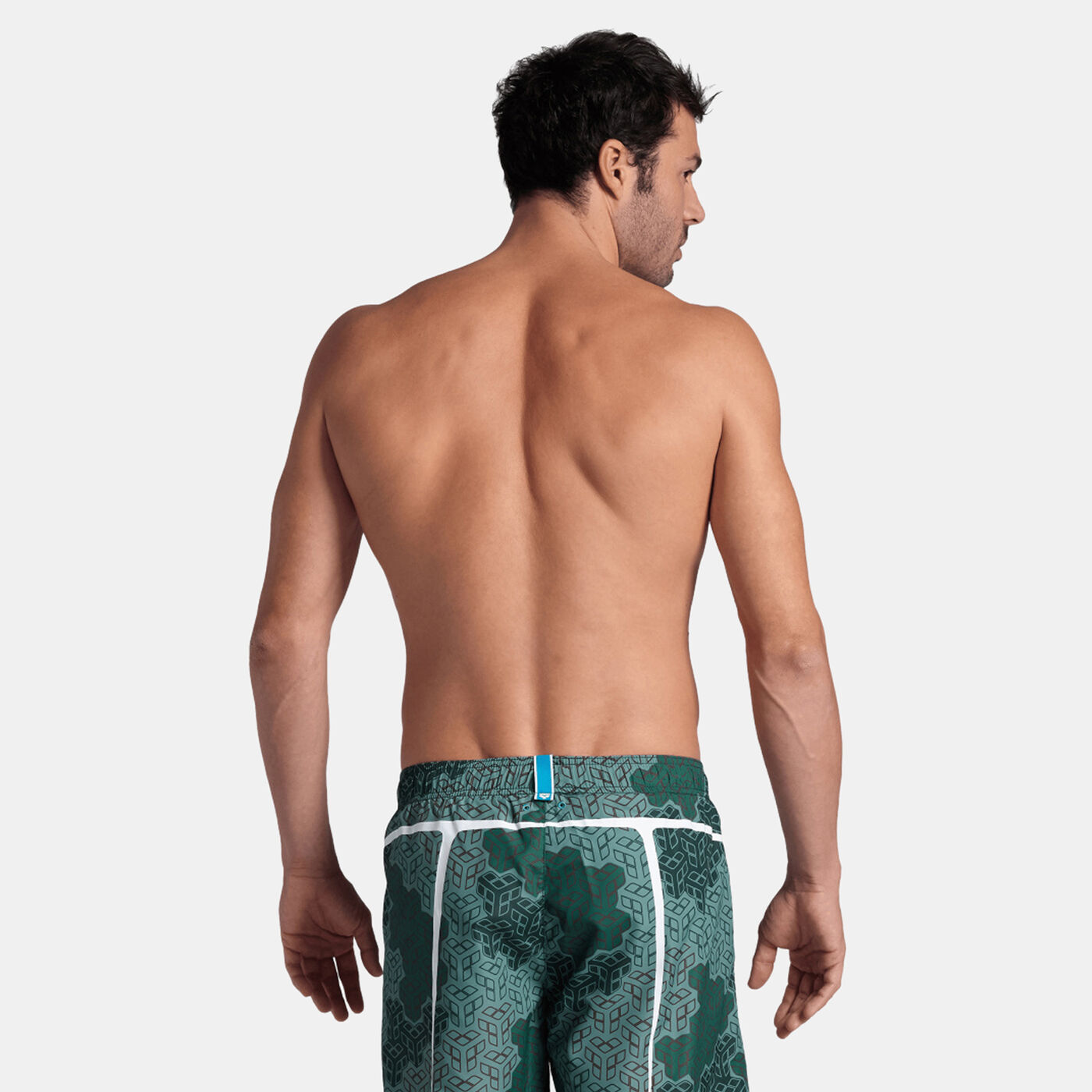 Men's Logo Printed Swimming Shorts