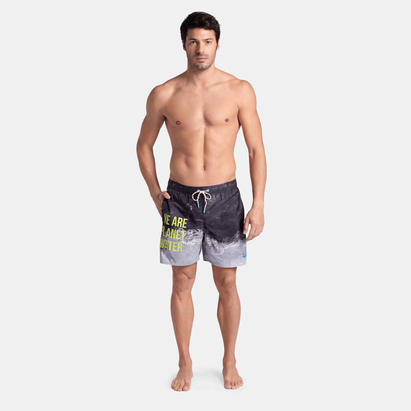 Men's Graphic Logo Swimming Shorts