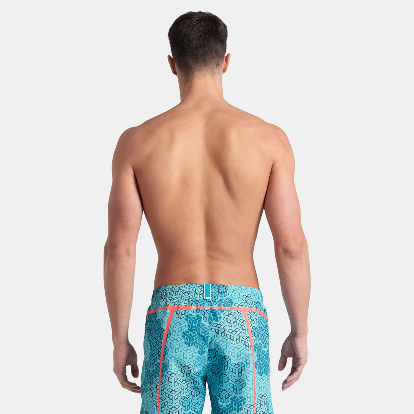 Men's Logo Printed Swimming Shorts