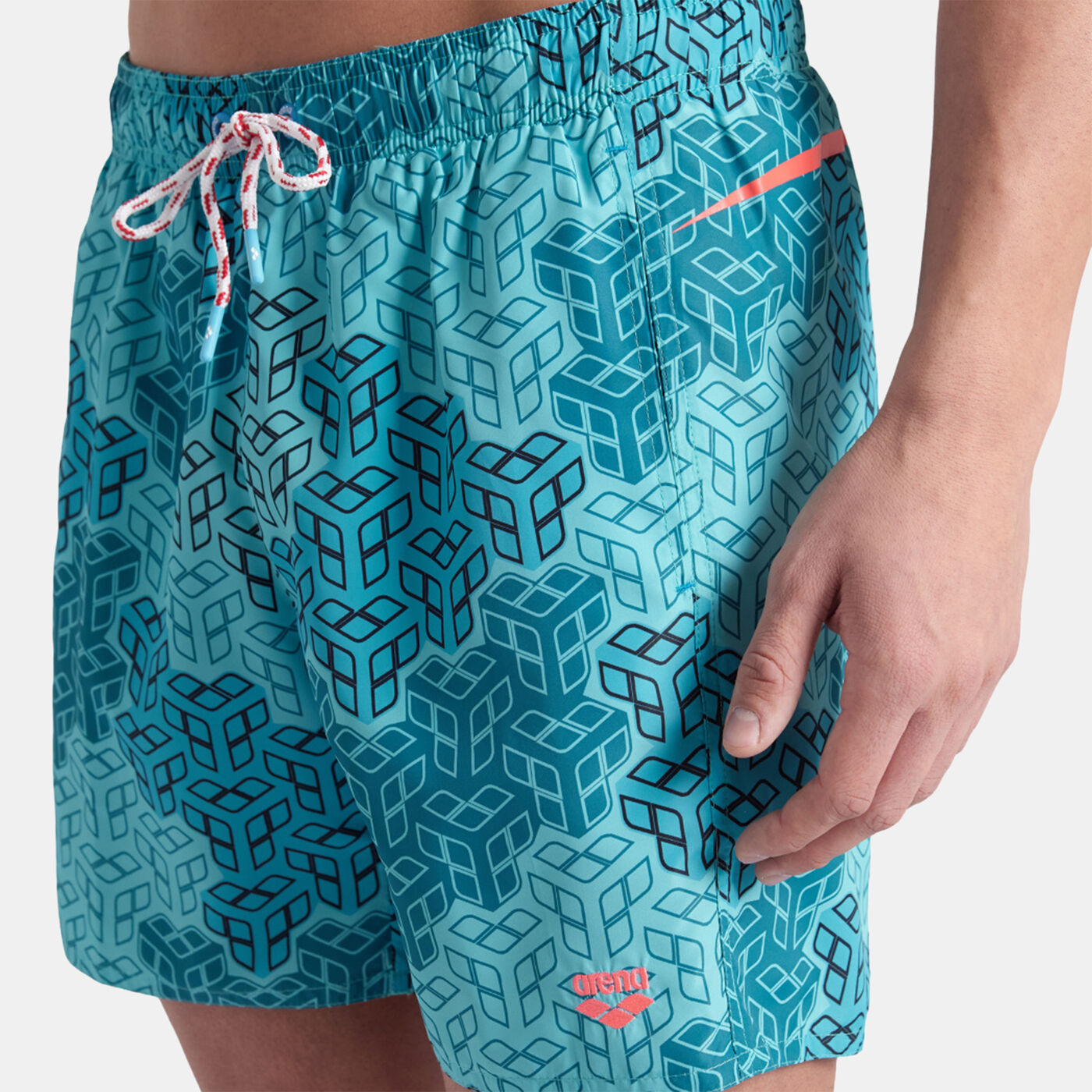 Men's Logo Printed Swimming Shorts