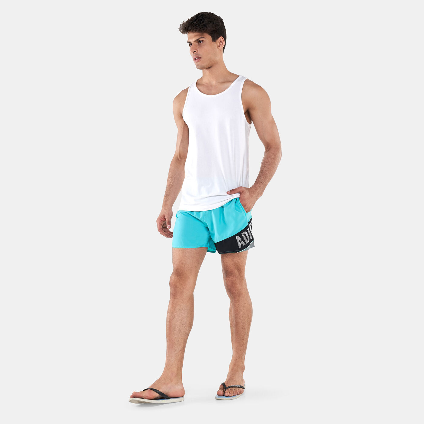 Men's Wording Swim Shorts