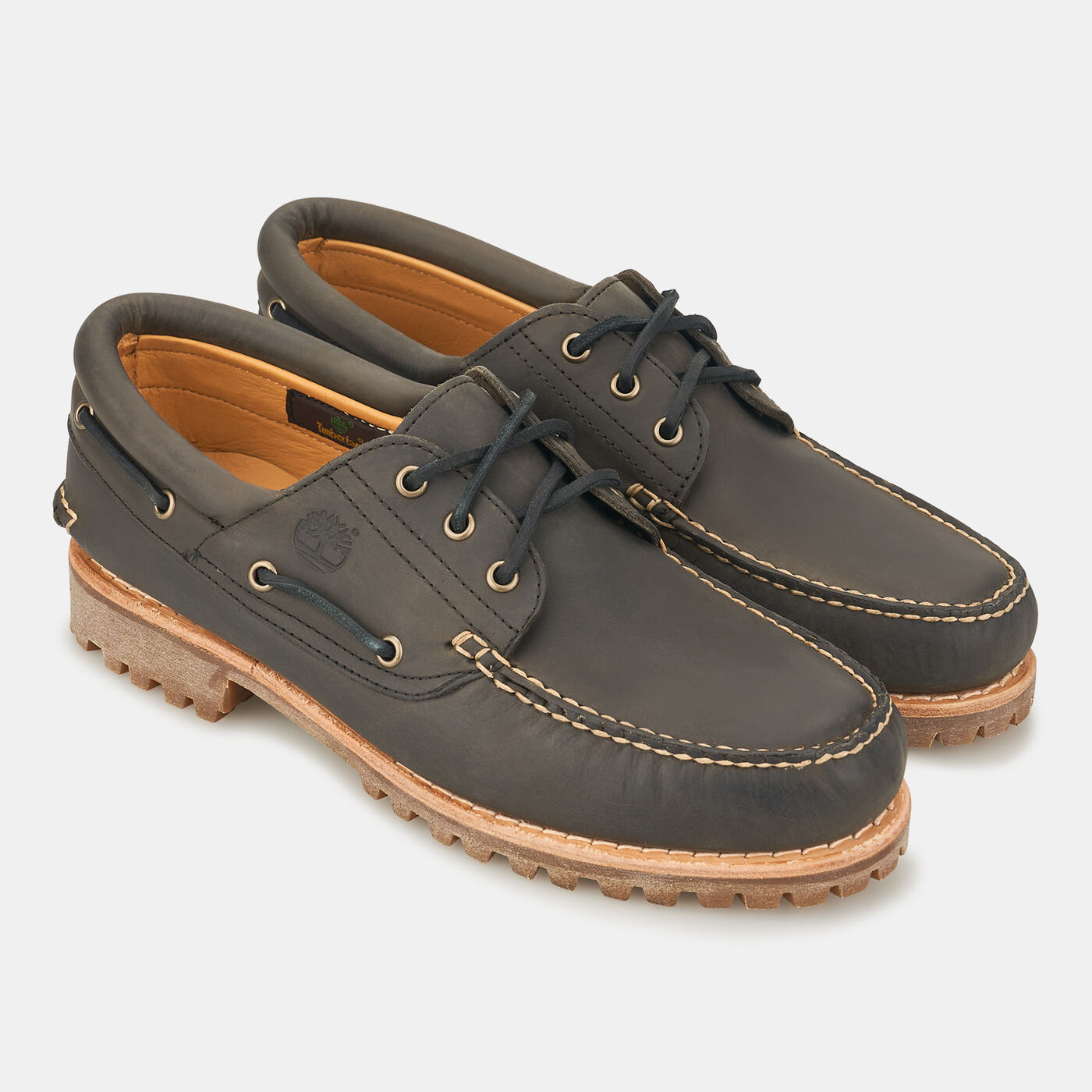 Men's 3-Eye Lug Handsewn Boat Shoe