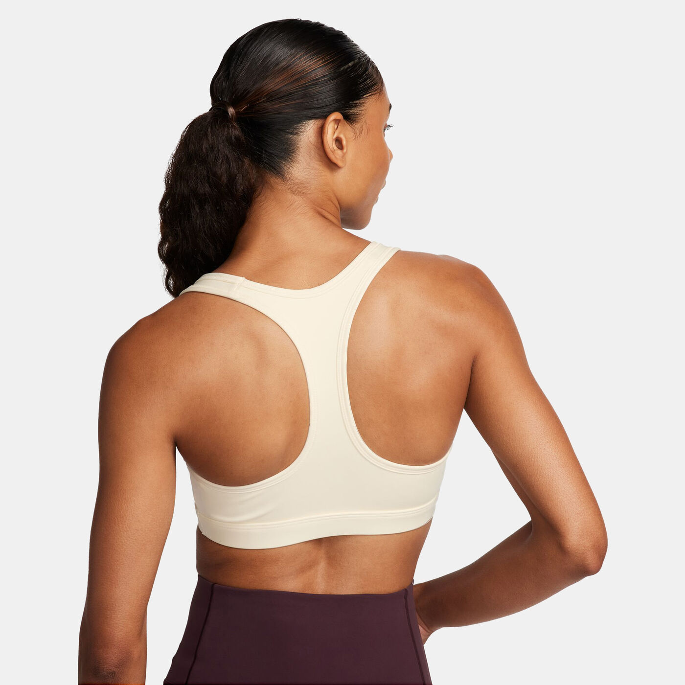 Women's Swoosh Medium-Support Padded Logo Sports Bra