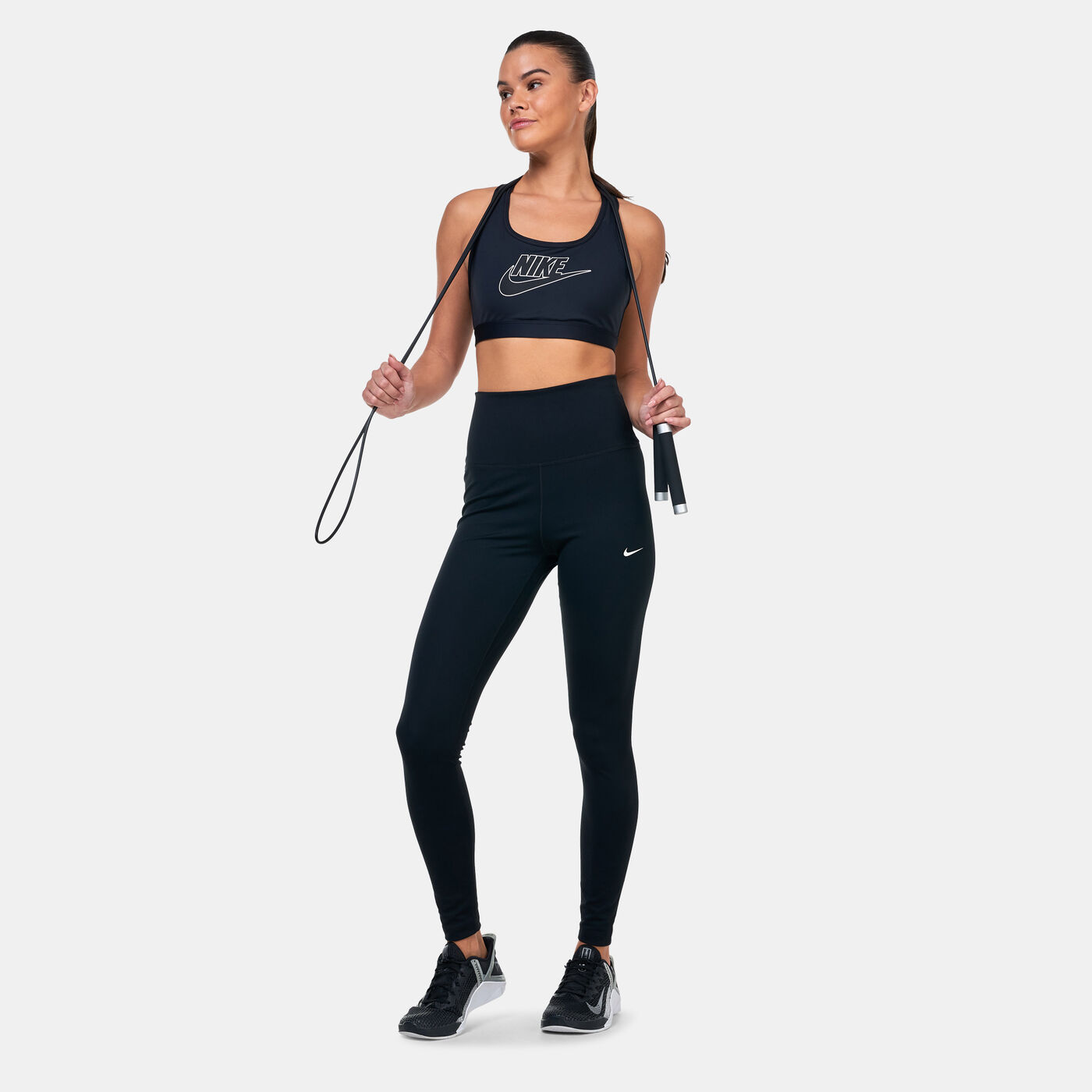 Women's Swoosh Medium-Support Padded Logo Sports Bra