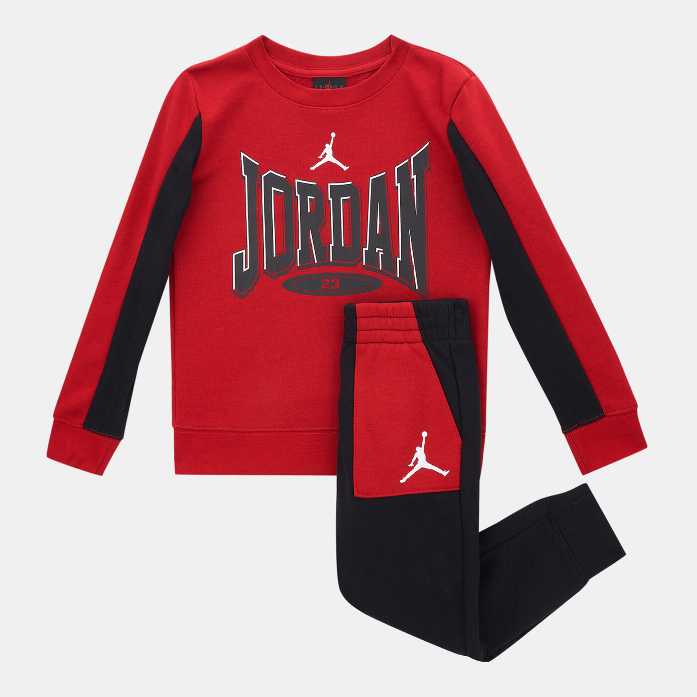 Kids' Retro Sweatshirt and Sweatpants Set