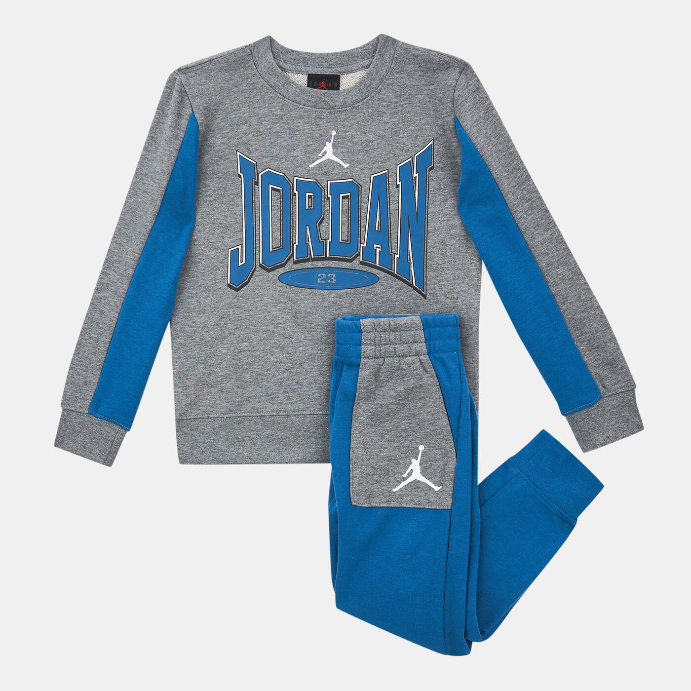 Kids' Retro Sweatshirt and Sweatpants Set