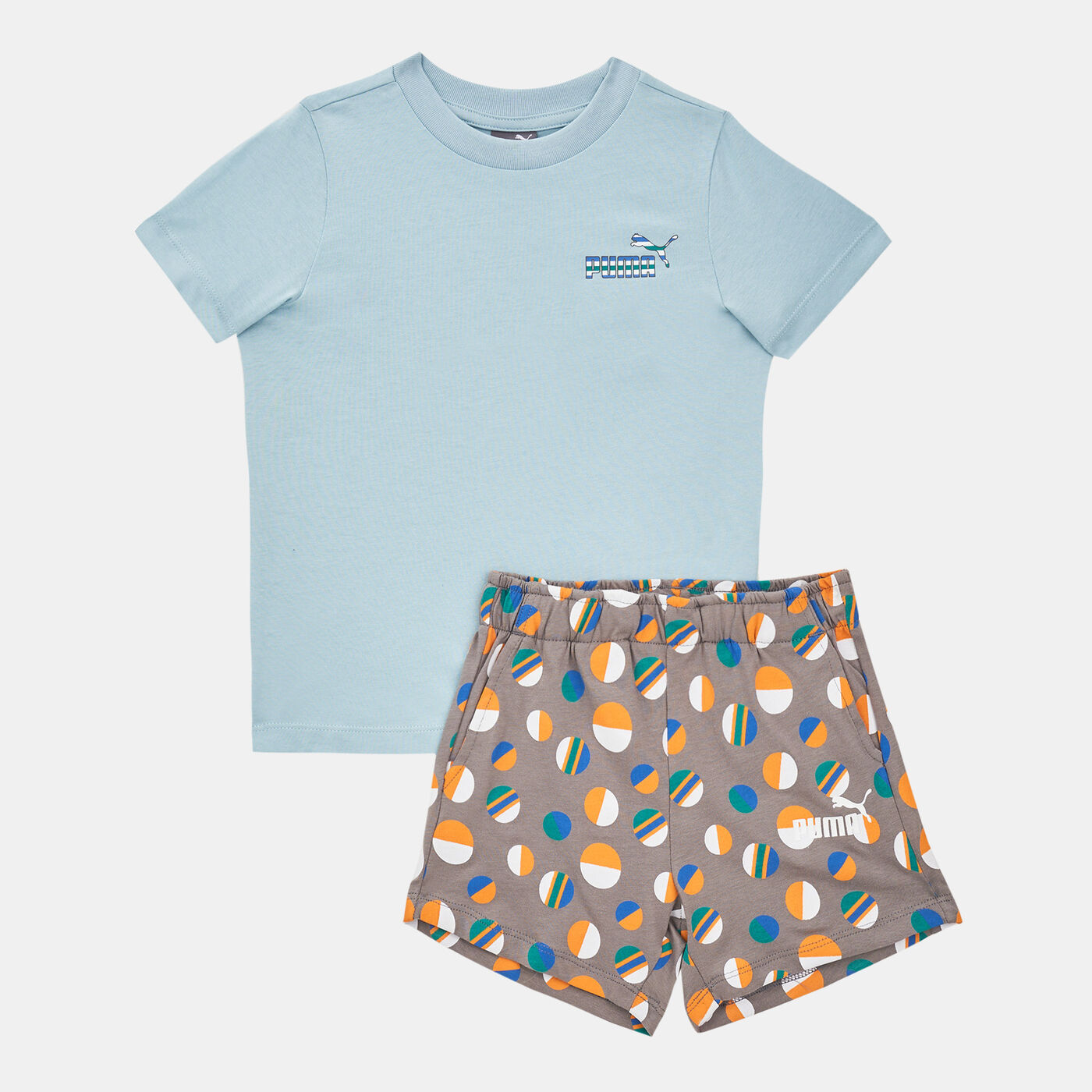 Kids' ESS+ Summer Camp T-Shirt and Shorts Set