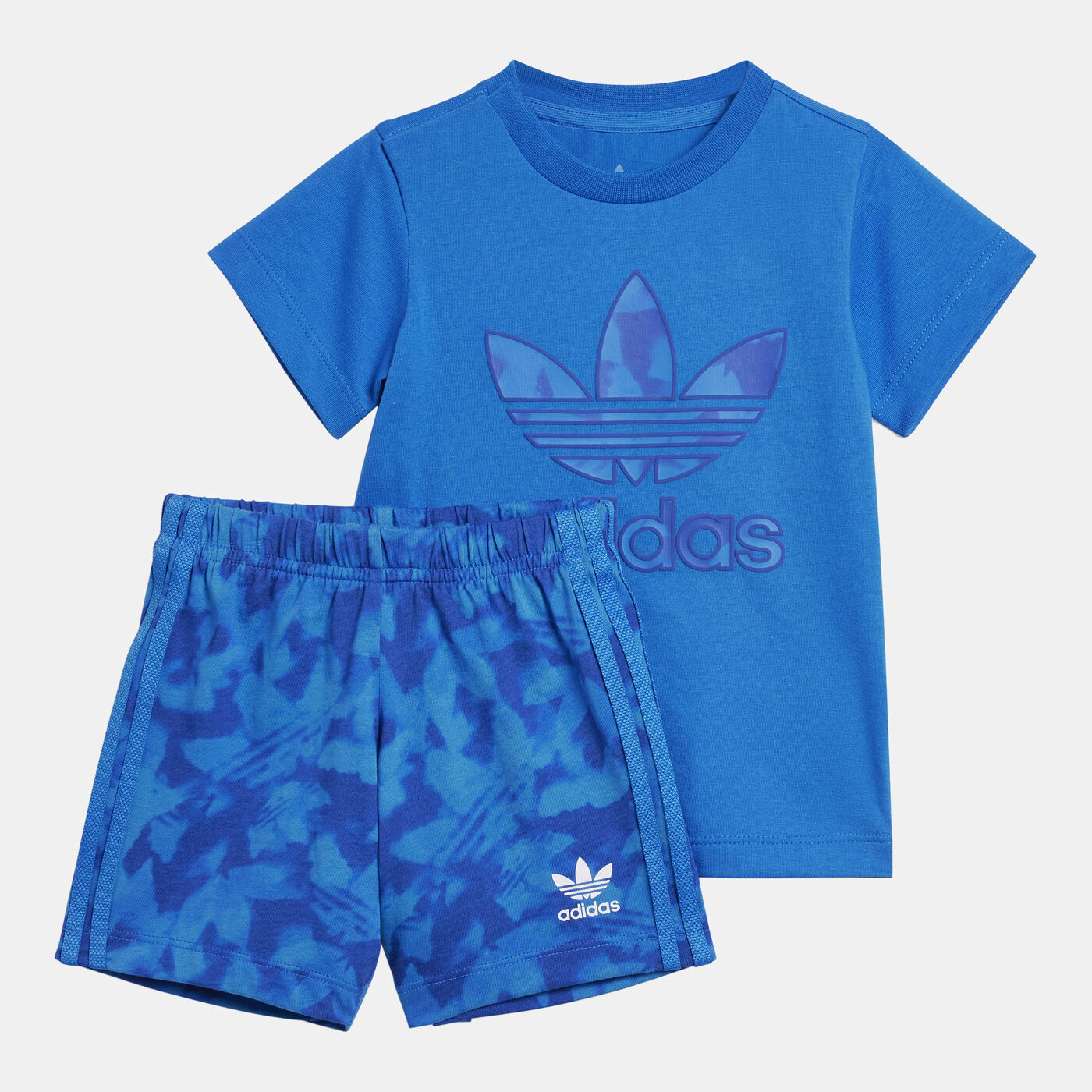 Kids' Summer Allover Print T-Shirt and Shorts Set