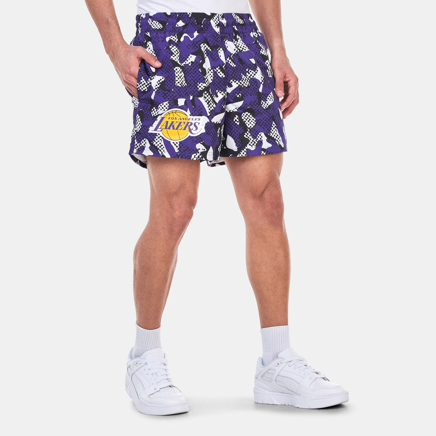 Men's NBA Los Angeles Lakers All Over Print Shorts