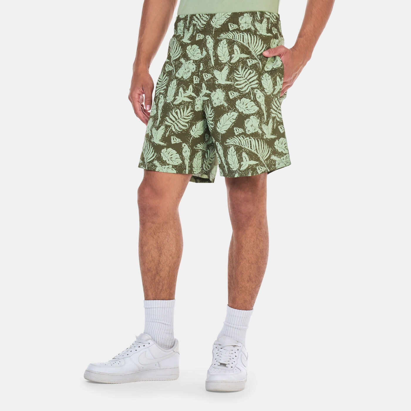 Men's Allover Print Woven Shorts