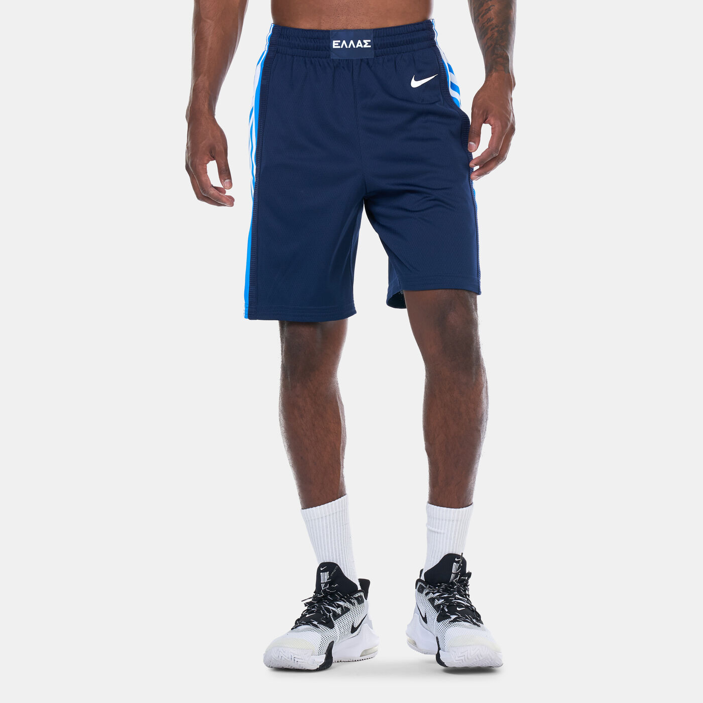 Men's Greece (Road) Limited Basketball Shorts