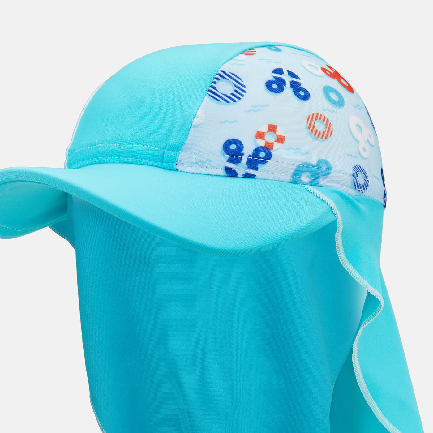 Kids' Graphic Flap Swimming Cap