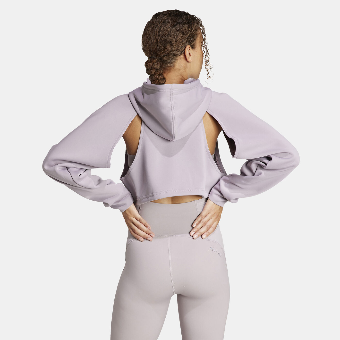 Women's HIIT AEROREADY Crop Training Hoodie