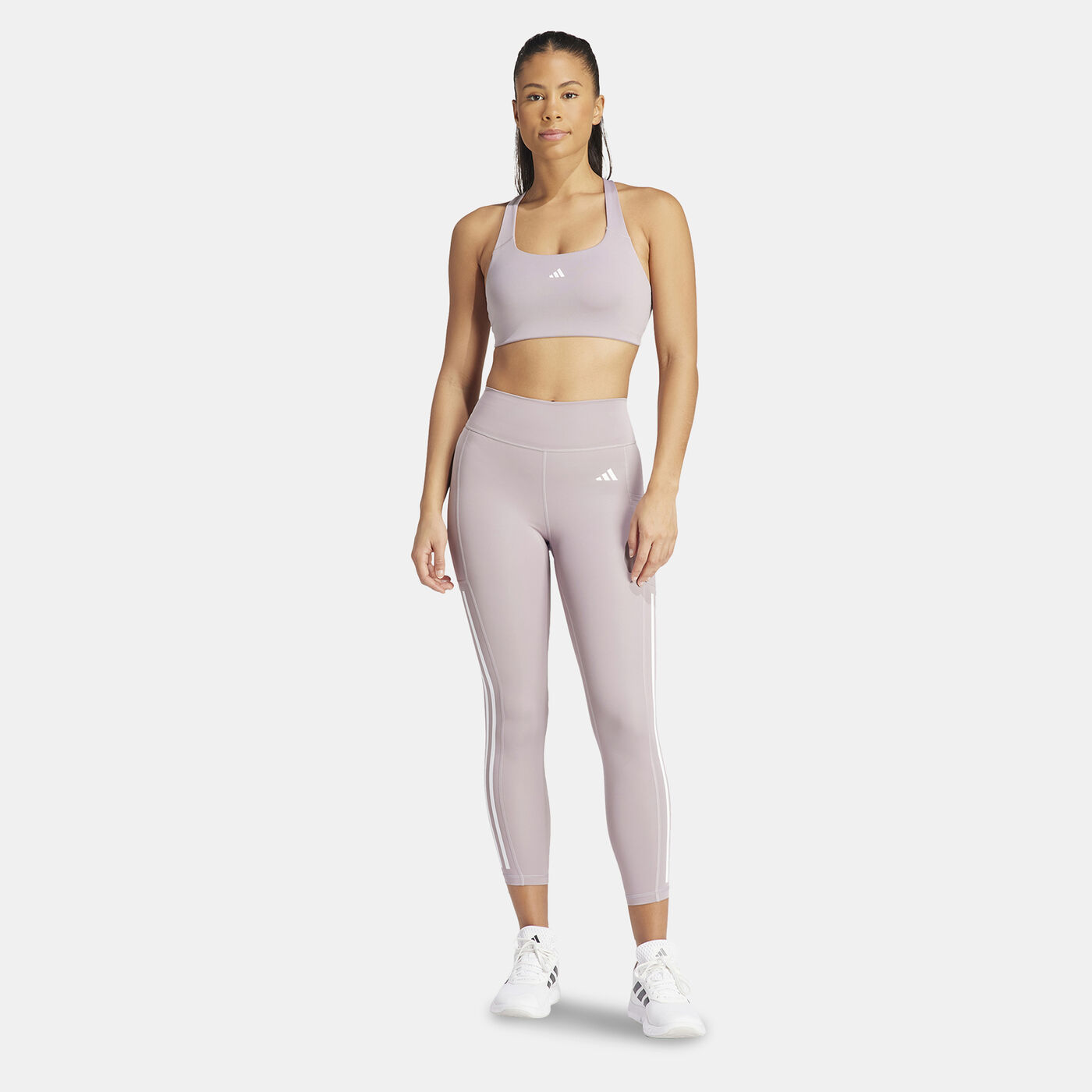 Women's Optime 3-Stripes Training Leggings