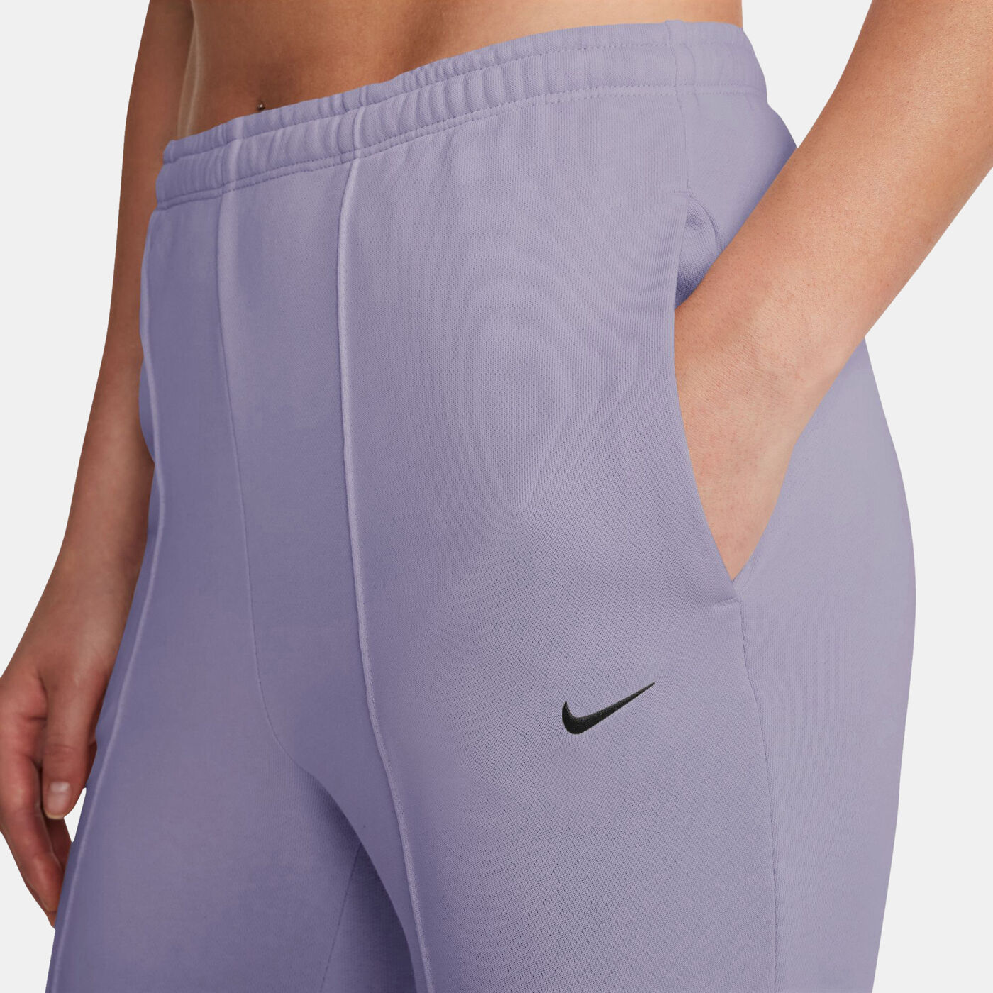 Women's High-Waisted French Terry Sweatpants