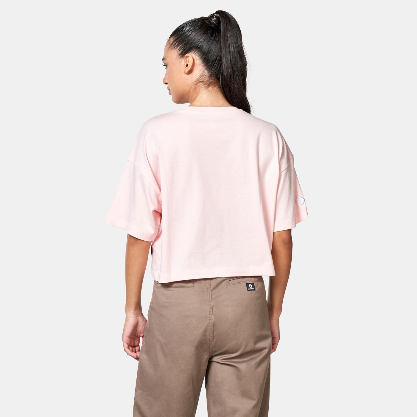Women's Y2K Heart Cropped T-Shirt