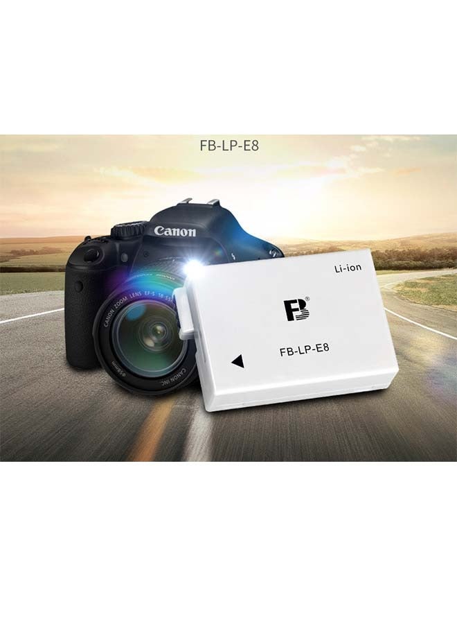 Suitable for Canon LP-E8 battery SLR camera EOS 550D 600D 650D 700D x7i x6i