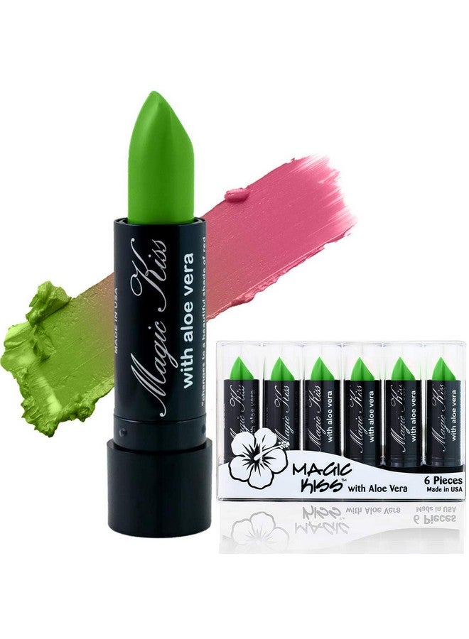 Lipstick Set Aloe Vera Color Changing Green