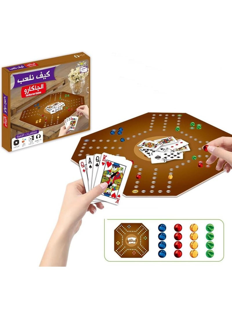 Board Games Jackaroo strategic planning board game is slim and lightweight