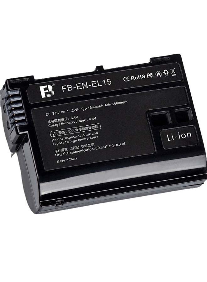 Fengbiao en-el15 battery is suitable for Nikon Z5 Z6 Z7 Z8 SLR cameras D750 D800 D7200