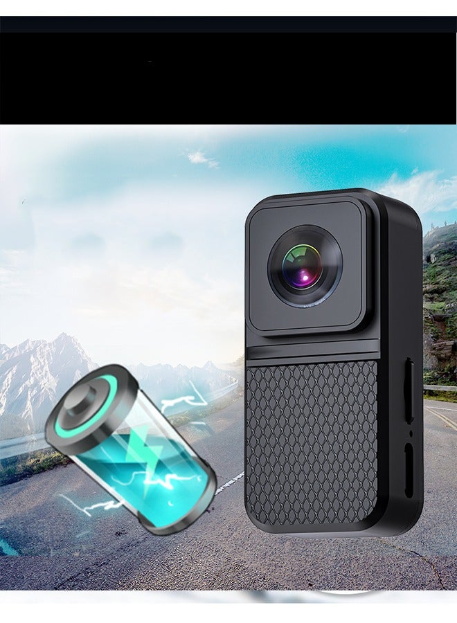 Outdoor sports camera riding mountaineering recorder Thumb camera HD camera wide Angle 1080p with screen, with 8GB memory card, wristband, riding bracket, magnetic, back clip
