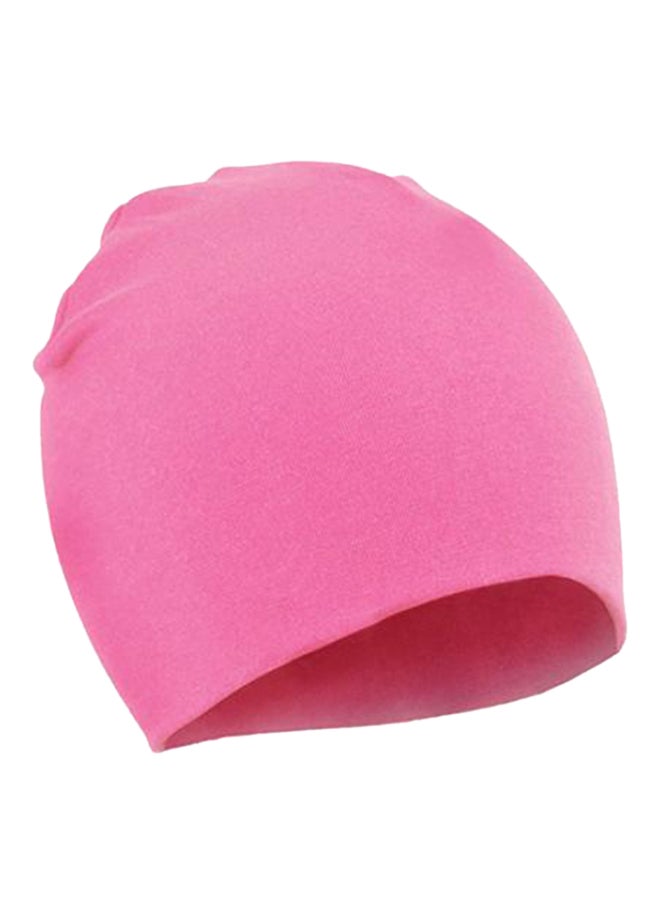 Double Layers Photo Prop Beanie Light Pink