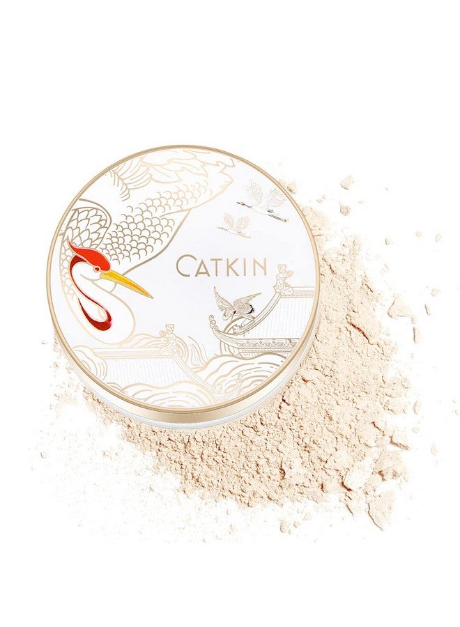 Dreamworld Air Makeup Loose Powder Setting Finishing Powder Oil Control Matte Natural With Puff (C01 Natural)