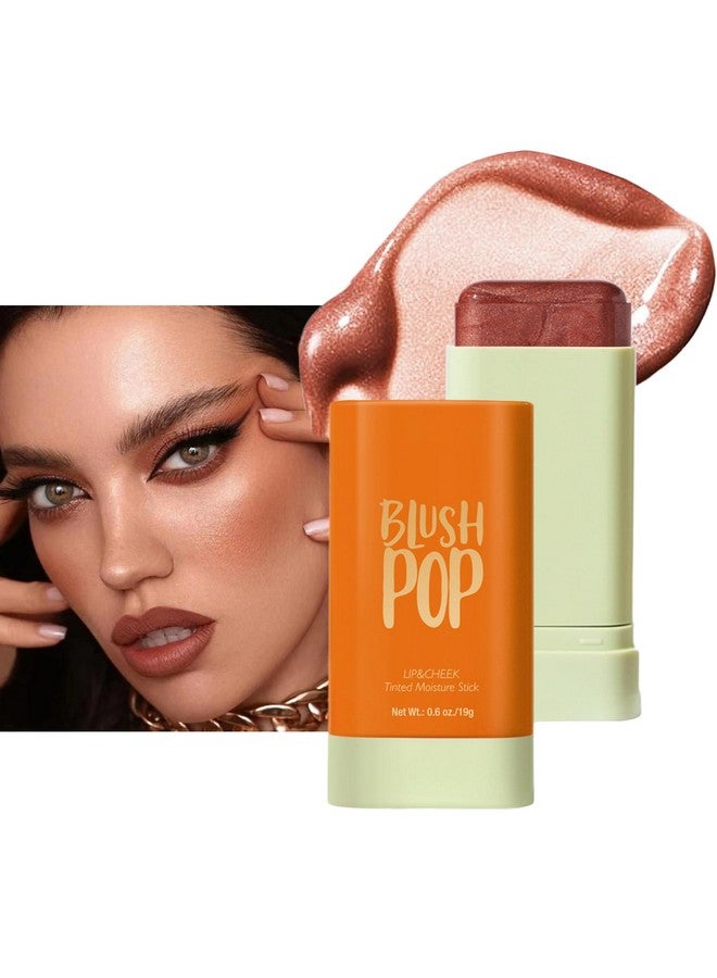 Blush Stick Pigmented Cream Stick Conceal & Contour Blush Makeup For Cheeks Makeup Lip And Cheek Tint (06)