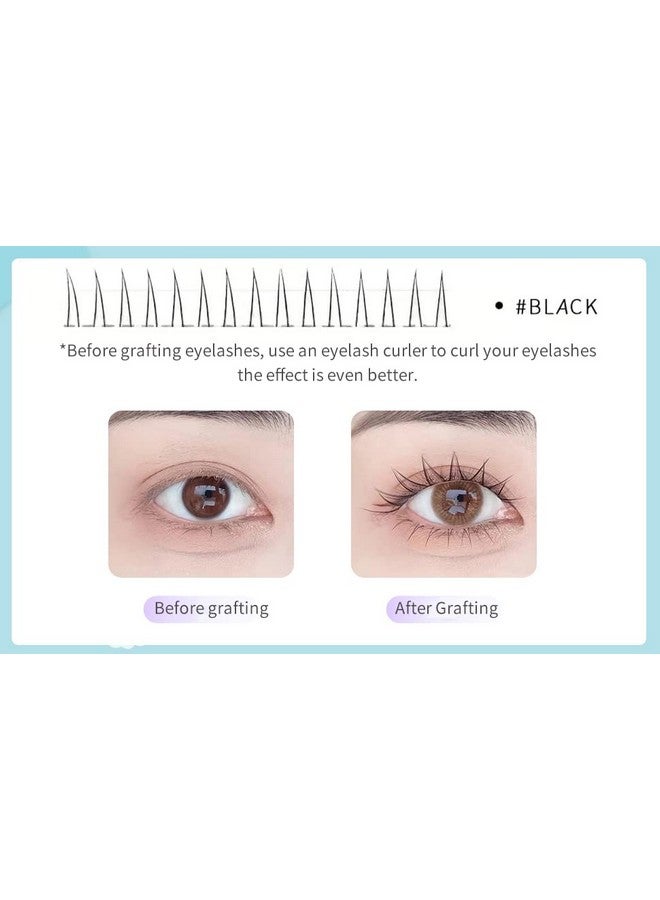 V Shape Lashes Extensions Professional Makeup Individual Lashes Lower Eyelashes Comic Eye Lashes Natural Handmade False Eyelashes (7Mm V Shape Lashesj0.07)