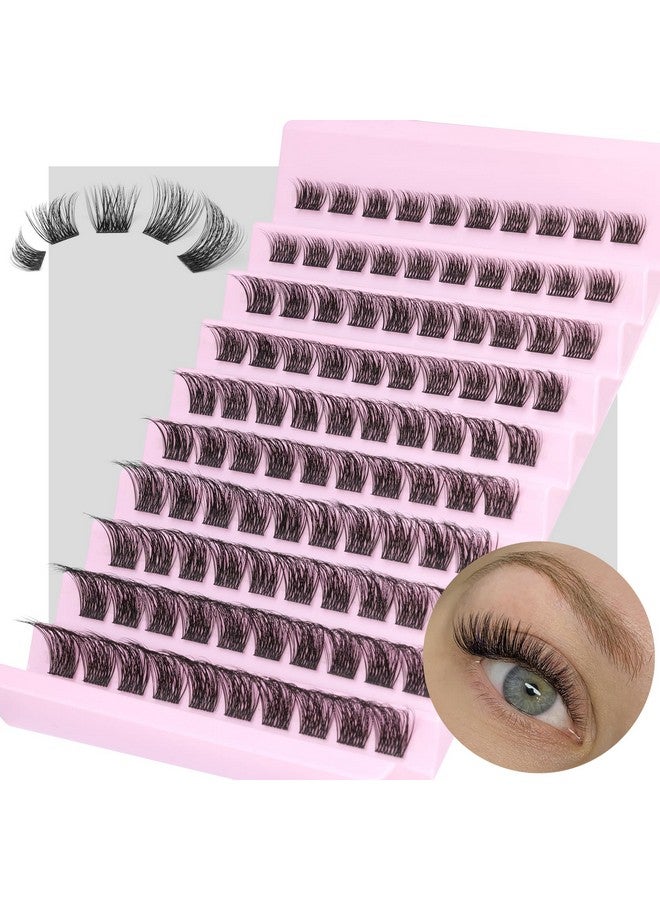 Wispy Lash Extension Clusters Diy Eyelash Extensions 100Pcs Natural Lashes Clusters 816Mm Fluffy Individual Lashes Cluster Diy At Home Alicrown Cluster Lashes Set