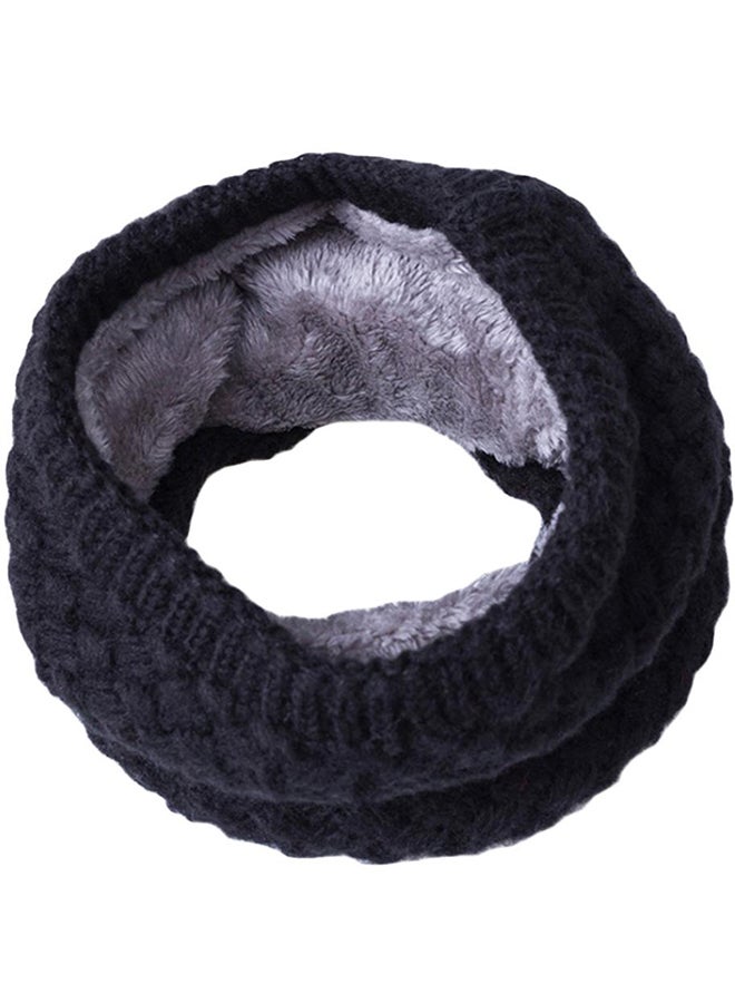 Knitted Buff Black