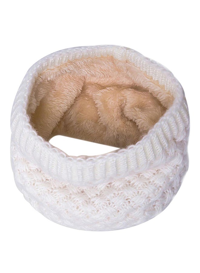 Knitted Buff White