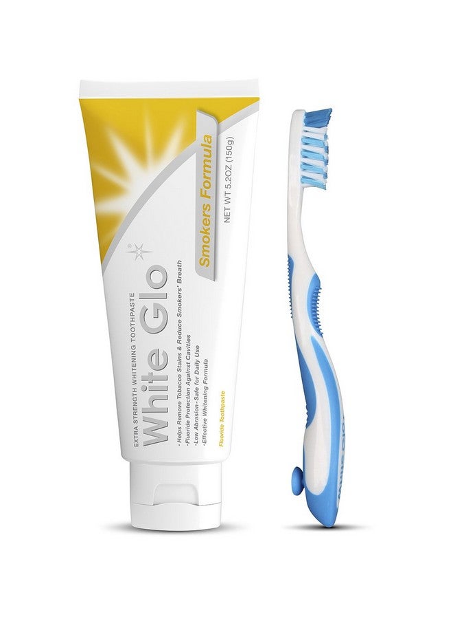 Smokers Formula Whitening Toothpaste With Bonus X Action Toothbrush 5.2 Ounce