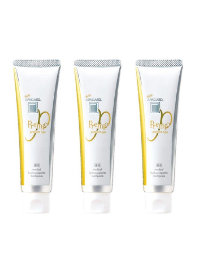 Premio Toothpaste 105G3.7 Oz Nano Hydroxyapatite High Blending Brightening Toothpaste (Set Of 3) 3Pack 2023 Version