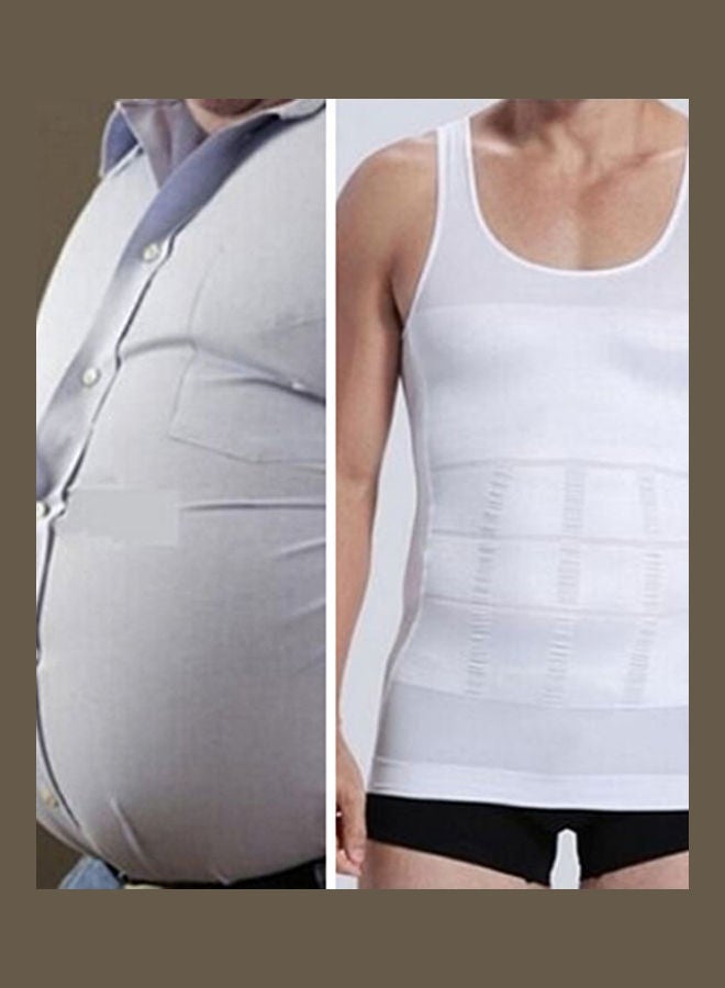 Men's Slim Body Shaper Vest Tank Top Tummy Waist Underwear Beer Belly Slimmer