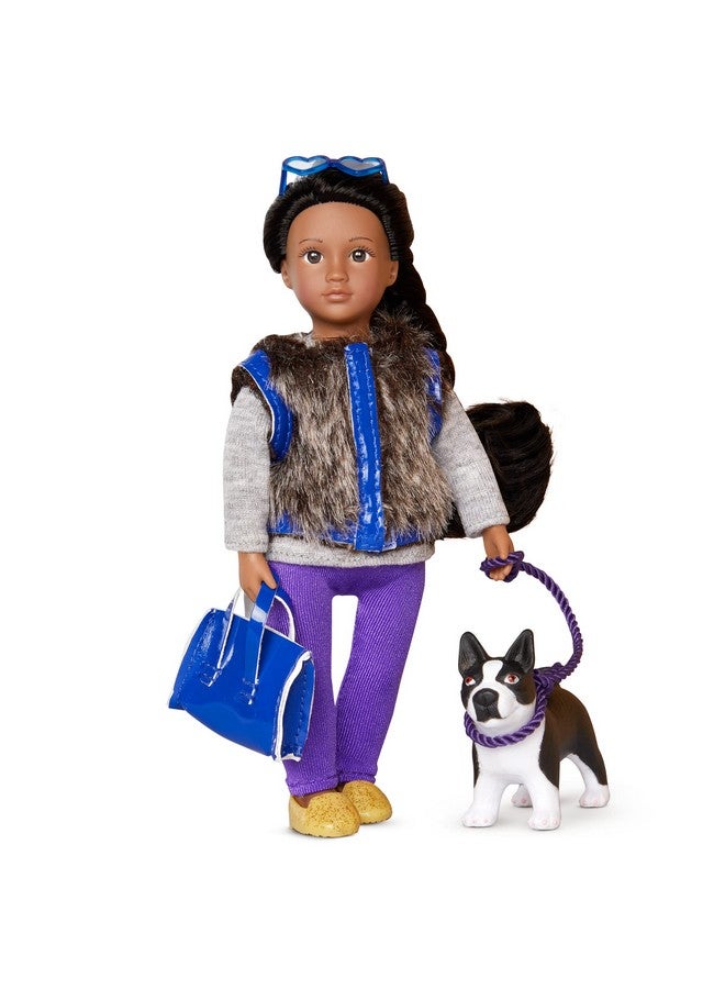 Dollsmini Doll & Toy Dog6Inch Doll & Boston Terrier Pupplay Set With Outfit Animal & Accessoriesilyssa & Indigoplayset For Kids3 Years +