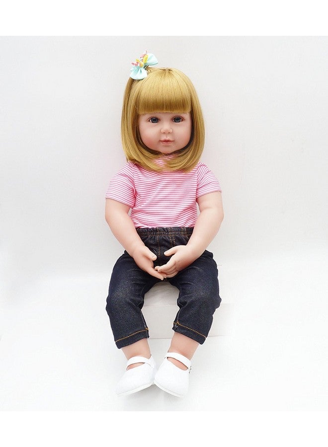 Reborn Baby Dolls Clothes Girl 22 Inch Fit For 2224 Inch Reborn Doll Clothes Clothing 3 Pcs Set