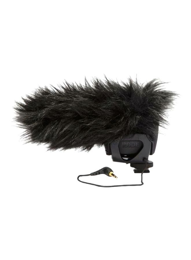 Artificial Fur Wind Shield Microphone 698813002160 Black