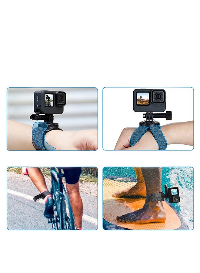 Wrist strap Palm strap Sports camera 360 steering adaption gopro12 wrist strap, any Angle adjustment, 360 degree rotation, wrist strap or palm strap, suitable for a variety of models