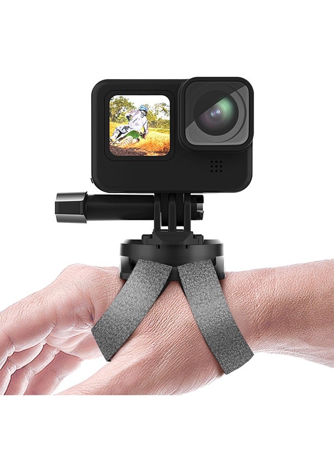Wrist strap Palm strap Sports camera 360 steering adaption gopro12 wrist strap, any Angle adjustment, 360 degree rotation, wrist strap or palm strap, suitable for a variety of models