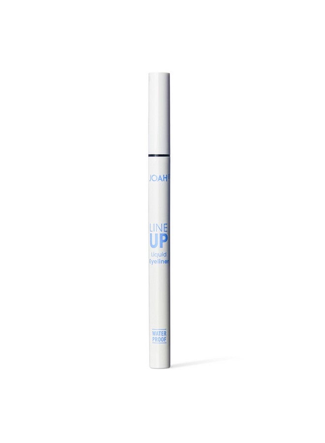 Line Up Liquid Eyeliner Waterproof Liner Pen With Precision Felt Tip Korean Makeup Smudge Proof Long Lasting All Day Wear Strengthens Lash Cruelty Free Formula Periwinkle