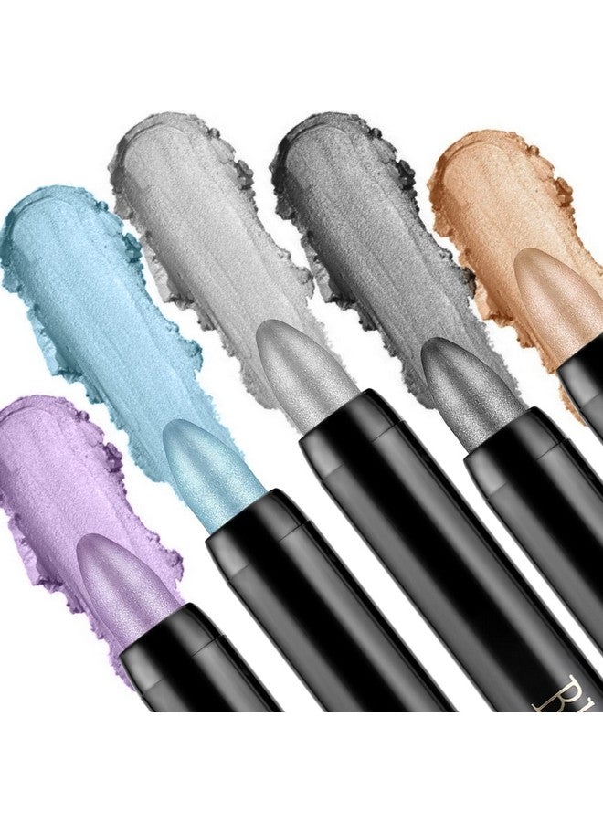 Eyeshadow Pencil Crayon Waterproof Eyeshadow Stick Shimmer Cream Eyeshadow Pen Create Glitter Eye Makeup Easy To Use