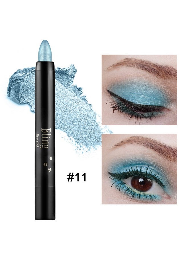 Eyeshadow Pencil Crayon Waterproof Eyeshadow Stick Shimmer Cream Eyeshadow Pen Create Glitter Eye Makeup Easy To Use