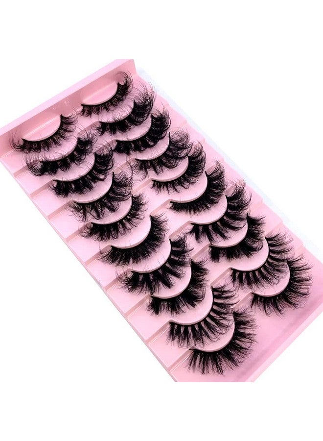 Soft Mink Eyelashes 3D Curl Winged End Eye Elongated Fake Lashes Thick Handmade Natural False Eyelash Messy Cross Lash Wholesale (Mx3)