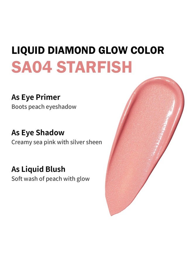 Matte Peach Eyeshadow Shimmer Finish Liquid Eyeshadow Eyeshadow Base&Liquid Rouge Duo Buildable Smooth Eye Makeup Wrinkle Resistant Vegan Crueltyfree Sa04